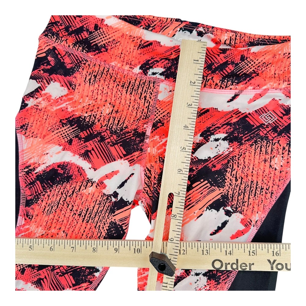 Zelos NWT Girl's L 14-16 Orange Leggings Athletic - Picture 7 of 9
